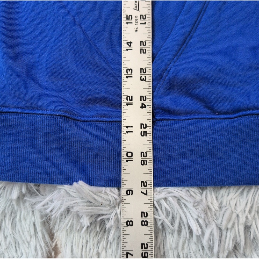 Seattle Seahawks Sweatshirt Womens XL Blue Hoodie NFL Football Comfort Pocket - Picture 4 of 12